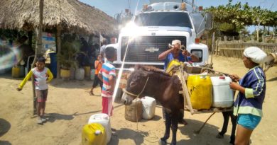 En Lorica más agua potable para comunidades afectadas por la sequía.