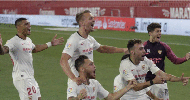 Se reinició la Liga Española de Fútbol: Ganó el Sevilla