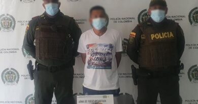 En el sur de Montería capturan a un hombre por porte ilegal de armas de fuego