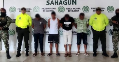 Policía y Ejército capturan a cuatro hombres integrantes de las Autodefensas Gaitanistas de Colombia