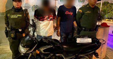 Cayeron dos sujetos cuando hurtaban mediante raponazo