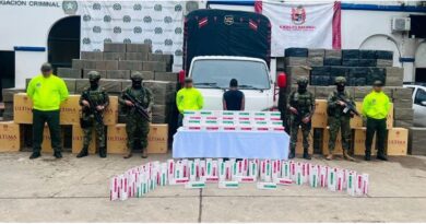 Golpe al contrabando de cigarrillos en Córdoba, 55.000 cajetillas de cigarrillo incautadas