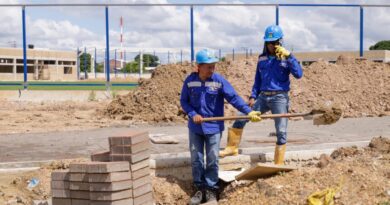 Avanza a buen ritmo la unidad deportiva del Occidente de Montería