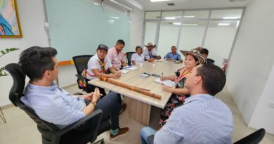 Se realizó reunión entre alcalde de Montería y Gobernadores del Cabildo Mayor Indígena Zenú Rural