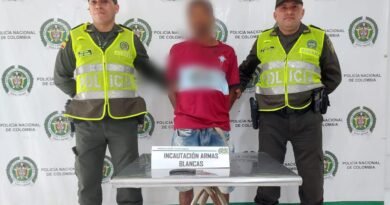 Capturado alias ‘Chagua’ en flagrancia por el delito de homicidio.