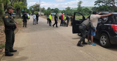 Policía despliega «Comando Situacional» en San José de Uré, Córdoba 