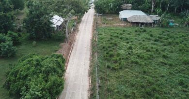 Alcaldía de Montería inauguró la placa huella en la vía a la vereda Maracayo